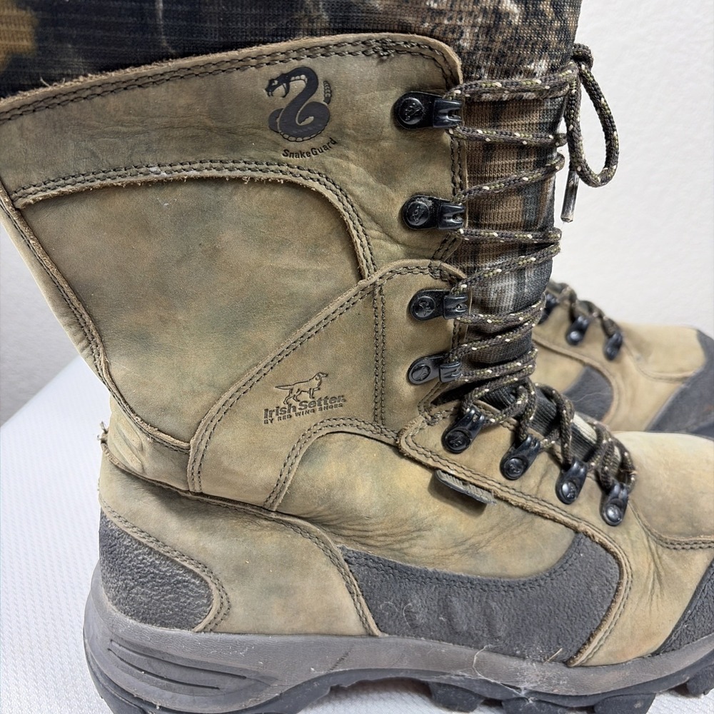 Red Wing Irish Setter Terrain Snake 17" Men's Boots Size US 9.5 D - Picture 4 of 12